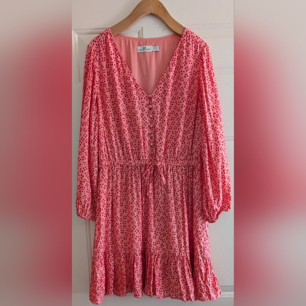 Vineyard Vines Coral Summer Dress